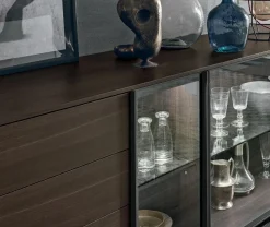 Madia Metropolis Tomasella in laminato materico in Offerta Outlet