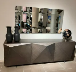 Madia modello Cattelan kayak brushed bronze di Cattelan italia a PREZZI OUTLET