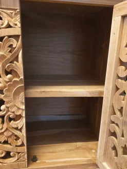 Madia modello Credenza oriente teak 160 di Outlet etnico a prezzo scontato