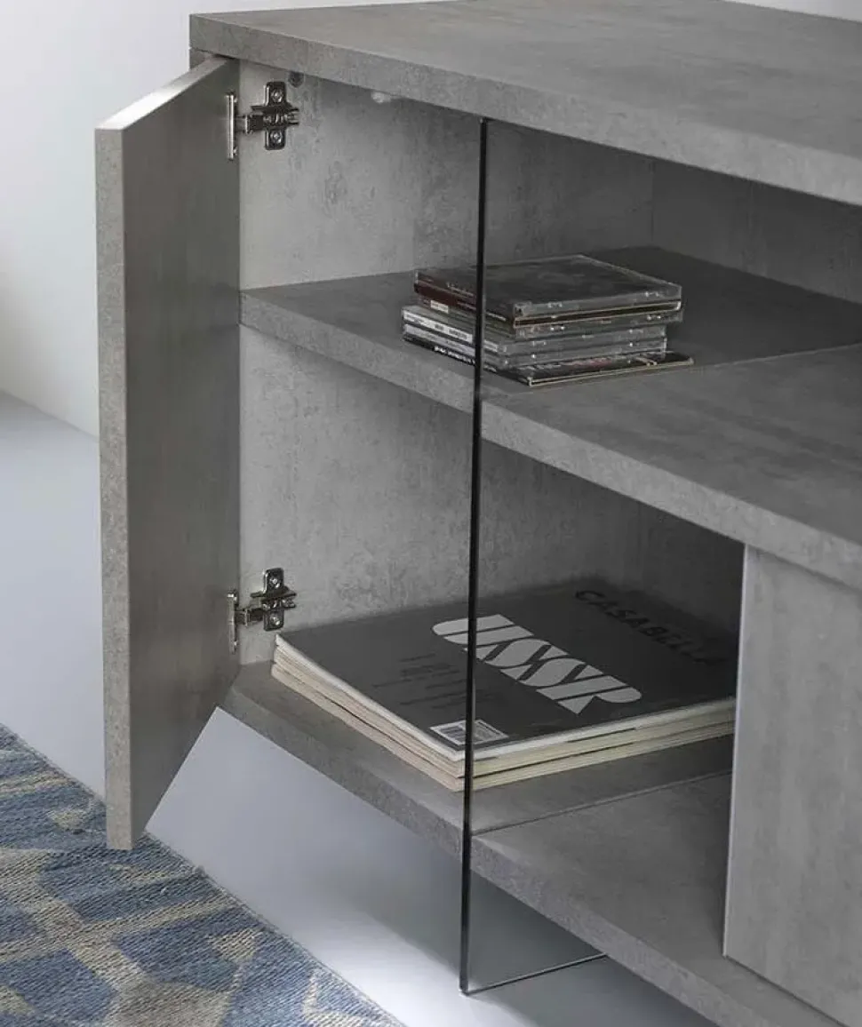 Madia Movie in stile moderno di Pezzani in Offerta Outlet