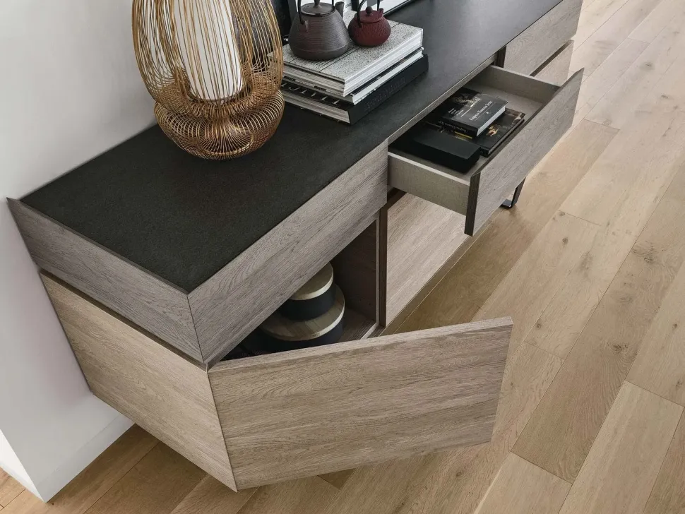 Madia Target point in legno Electa a prezzo Outlet