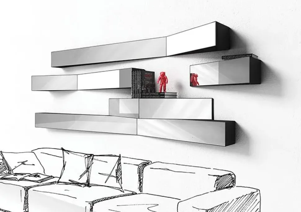 Mensola Minotti in metallo modello Look a prezzi imbattibili