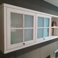 Mobile componibile Ambienti bassanoambienti bassano in laccato opaco Domino a prezzo Outlet