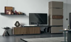 Mobile componibile S002 Tomasella in legno a prezzo scontato