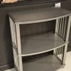 Mobile ingresso Etagere grigio Artigianale in stile classico a prezzo ribassato