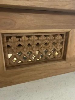 Mobile modello Porta tv teak 160 porta tv di Outlet etnico in Offerta Outlet