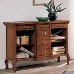 Mobile per un ingresso classico modello Crenzina mod.elenoire con cassetti centrali in promo-sconto del 50% di Artigianale a prezzo scontato