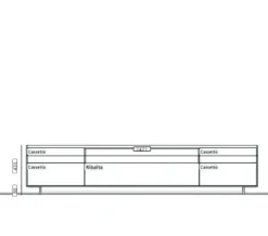 Mobile porta tv Cabaret di Sangiacomo con uno SCONTO IMPERDIBILE