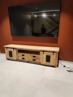 Mobile porta tv Porta tv jupiter industrial 200 di Outlet etnico con uno SCONTO IMPERDIBILE