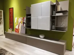 Mobile soggiorno modello Parete attrezzata di Accademia del mobile a PREZZI OUTLET