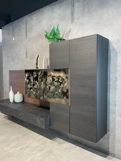 Mobile soggiorno modello Parete attrezzata  di Duebitalia a PREZZI OUTLET