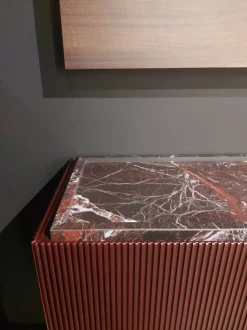 Mobile soggiorno modello Outlet living binova roma di Binova a PREZZI OUTLET