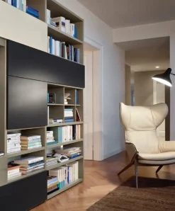 Mobile soggiorno modello M5c62 di Sangiacomo a PREZZI OUTLET