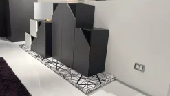 Mobile soggiorno modello Dr-one di De rosso scontato -30%