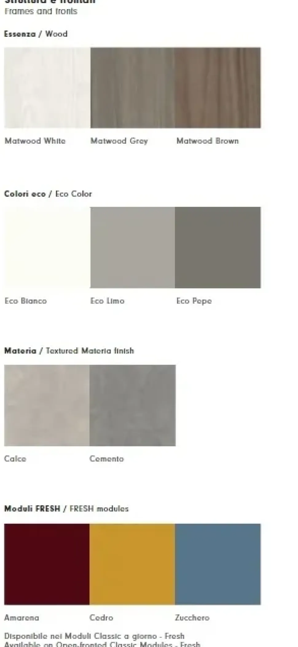 Mobile soggiorno modello Lisbona di Santalucia a PREZZI OUTLET