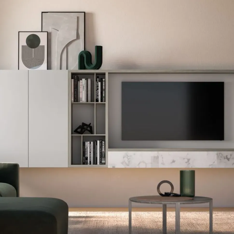 Mobile soggiorno modello Yad 2 di Orme a PREZZI OUTLET