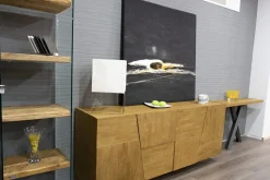 Mobile soggiorno modello Trapeze di Fgf mobili a prezzo Outlet