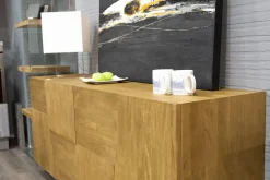 Mobile soggiorno modello Trapeze di Fgf mobili a prezzo Outlet