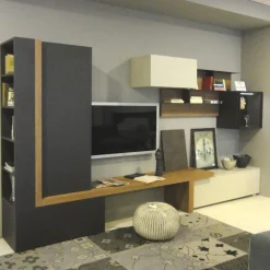 Mobile soggiorno modello Atlante di Tomasella scontato -50%