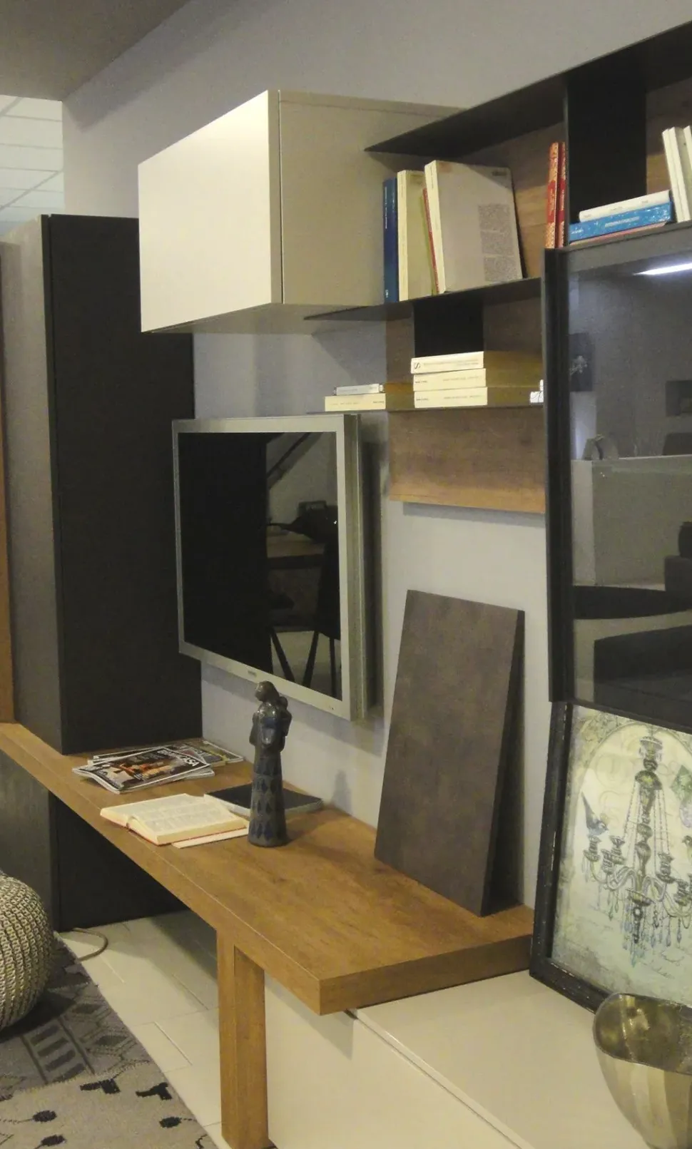 Mobile soggiorno modello Atlante di Tomasella scontato -50%