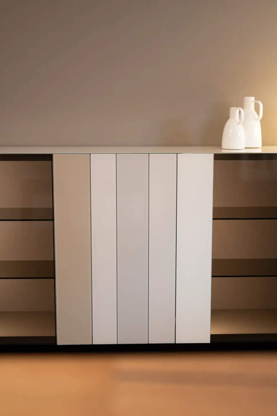 Mobile soggiorno modello Now sideboard di Lago a PREZZI OUTLET