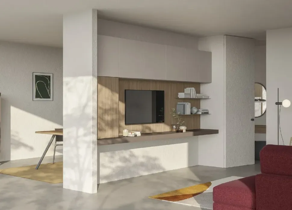 Mobile soggiorno modello Space l01 di Colombini casa a PREZZI OUTLET