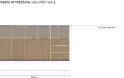 Mobile soggiorno modello Space l01 di Colombini casa a PREZZI OUTLET