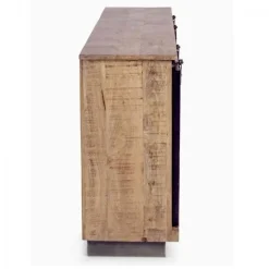 Mobile soggiorno modello Tudor di Outlet etnico a prezzo Outlet