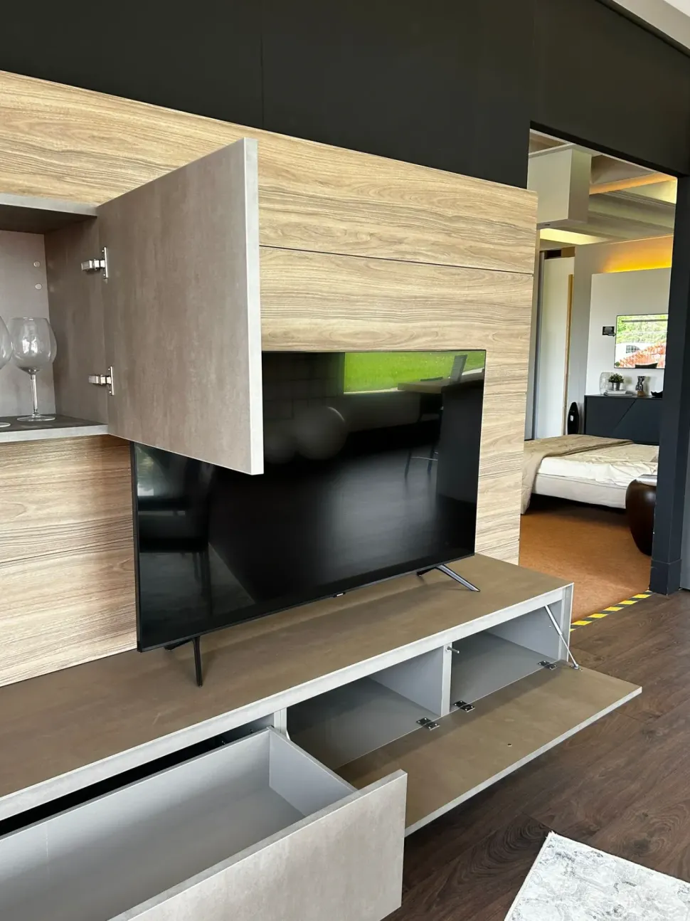 Mobile soggiorno modello Skill di Modulnova scontato -58%