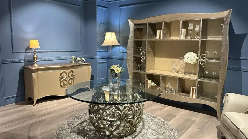 Mobile soggiorno modello Liberty di Giusti portos scontato -62%