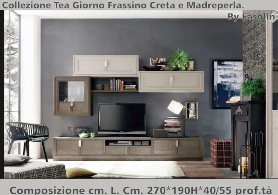 Mobile soggiorno modello Tea giorno di Fasolin scontato -39%