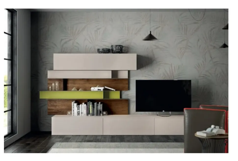 Mobile soggiorno modello Atlante skt41 di Tomasella scontato -30%