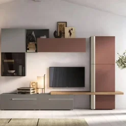 Mobile soggiorno modello Living mod.abaco di Gierre mobili a PREZZI OUTLET