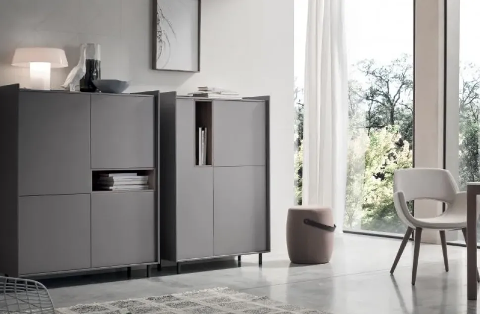 Mobile soggiorno modello Laila la003 e la004 di Maronese acf a prezzo scontato