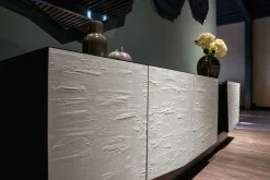 Mobile soggiorno modello Prisma madia di Cantori a PREZZI OUTLET