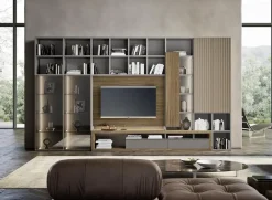 Mobile soggiorno modello Horizon 22 di Mobilgam a PREZZI OUTLET