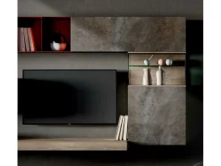 Mobile soggiorno modello Qsm 640 di Imab a PREZZI OUTLET