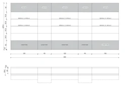 Mobile soggiorno modello Living system lampo di Sangiacomo a PREZZI OUTLET