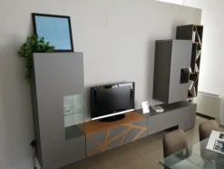 Mobile soggiorno modello Pibe 555 di Voltan a PREZZI OUTLET