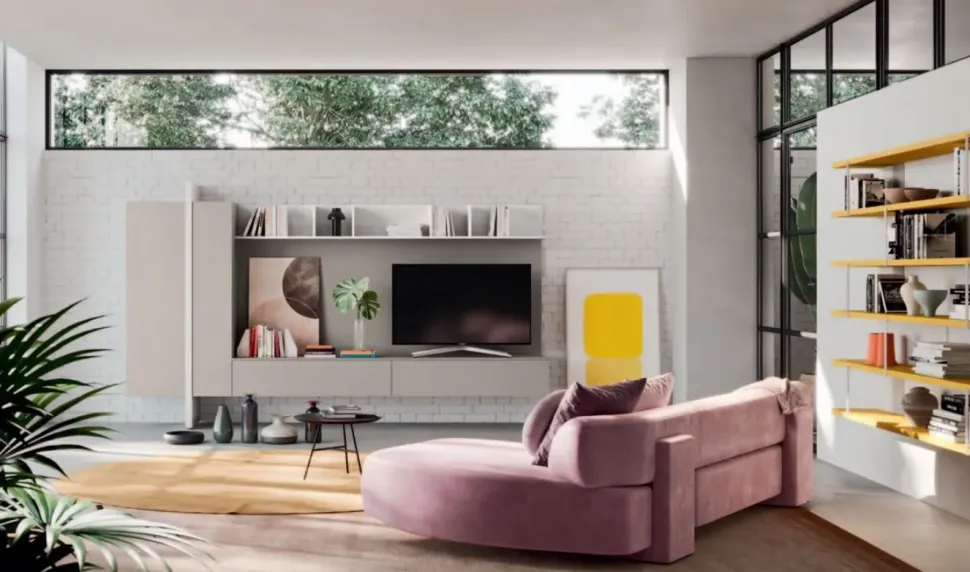 Mobile soggiorno modello Day 09 di Orme scontato -30%