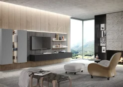 Mobile soggiorno modello Sky  di Astor mobili scontato -35%