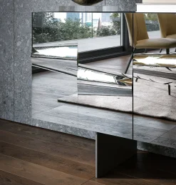 Mobile soggiorno modello Saffira di Tonin casa a prezzo Outlet