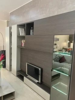 Mobile soggiorno modello Parete attrezzata homy santalucia di Santalucia scontato -41%