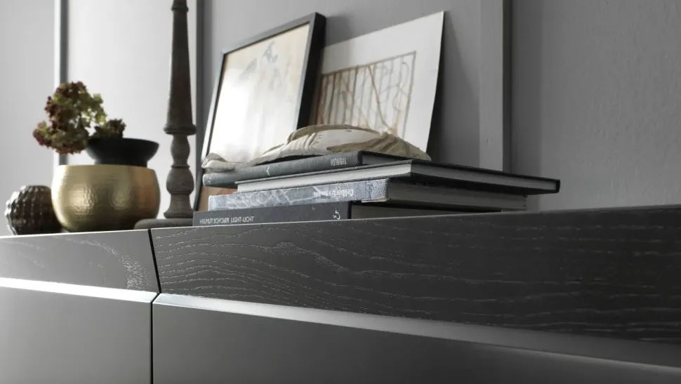 Mobile soggiorno modello Madia laccata di Md work a prezzo scontato