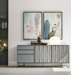 Mobile soggiorno modello Vinci di Tomasella in Offerta Outlet