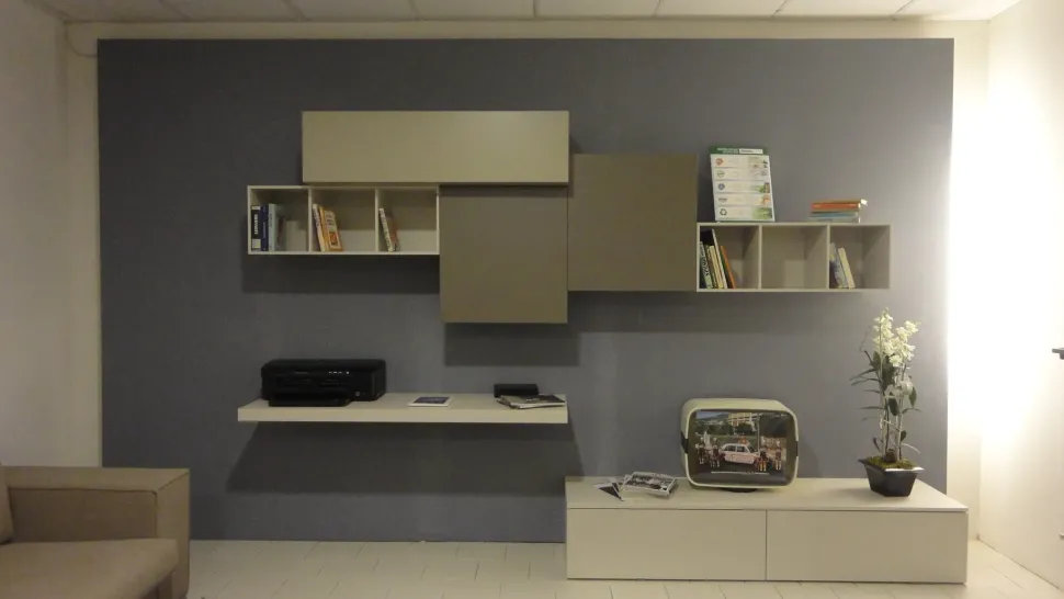 Mobile soggiorno modello Globo / vega di Mobil spa a PREZZI OUTLET