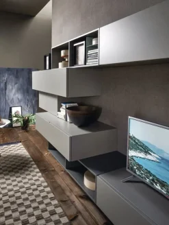 Mobile soggiorno modello L5c02 di Sangiacomo a PREZZI OUTLET