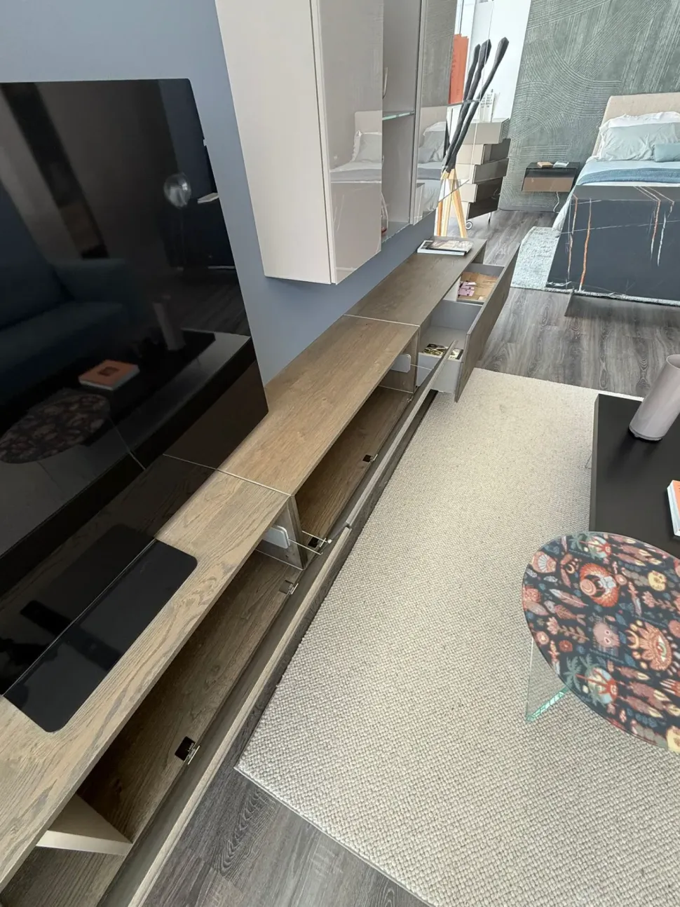 Mobile soggiorno modello Lago parete tv 36e8 di Lago a PREZZI OUTLET