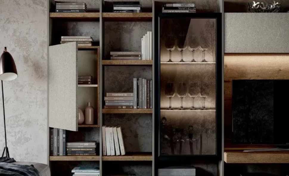 Mobile soggiorno modello Mito 5.0 di Imab scontato -60%