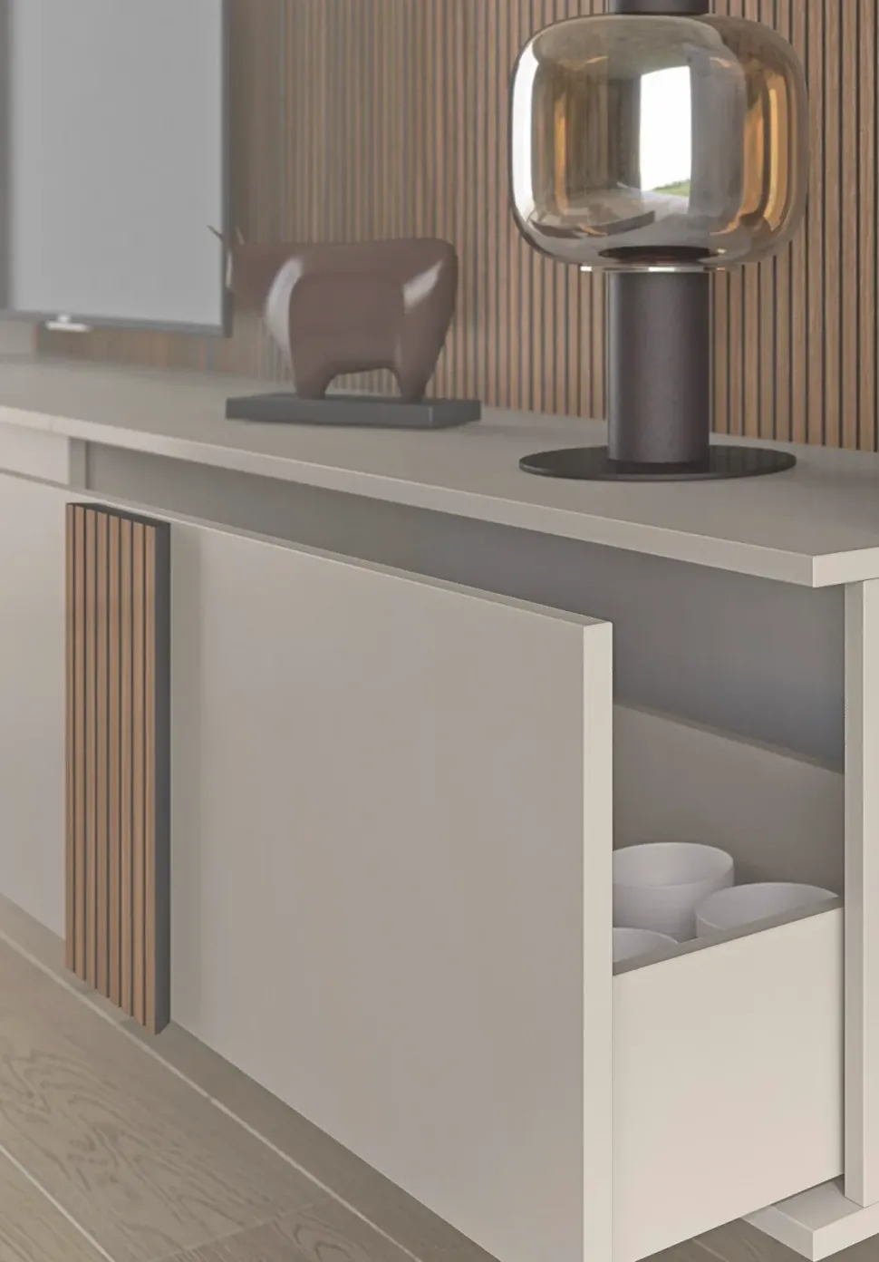 Mobile soggiorno modello Riga day 06 di Collezione esclusiva scontato -50%